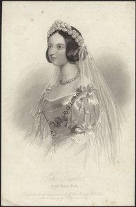 ビクトリア女王のブライダルドレス 作： William Drummond